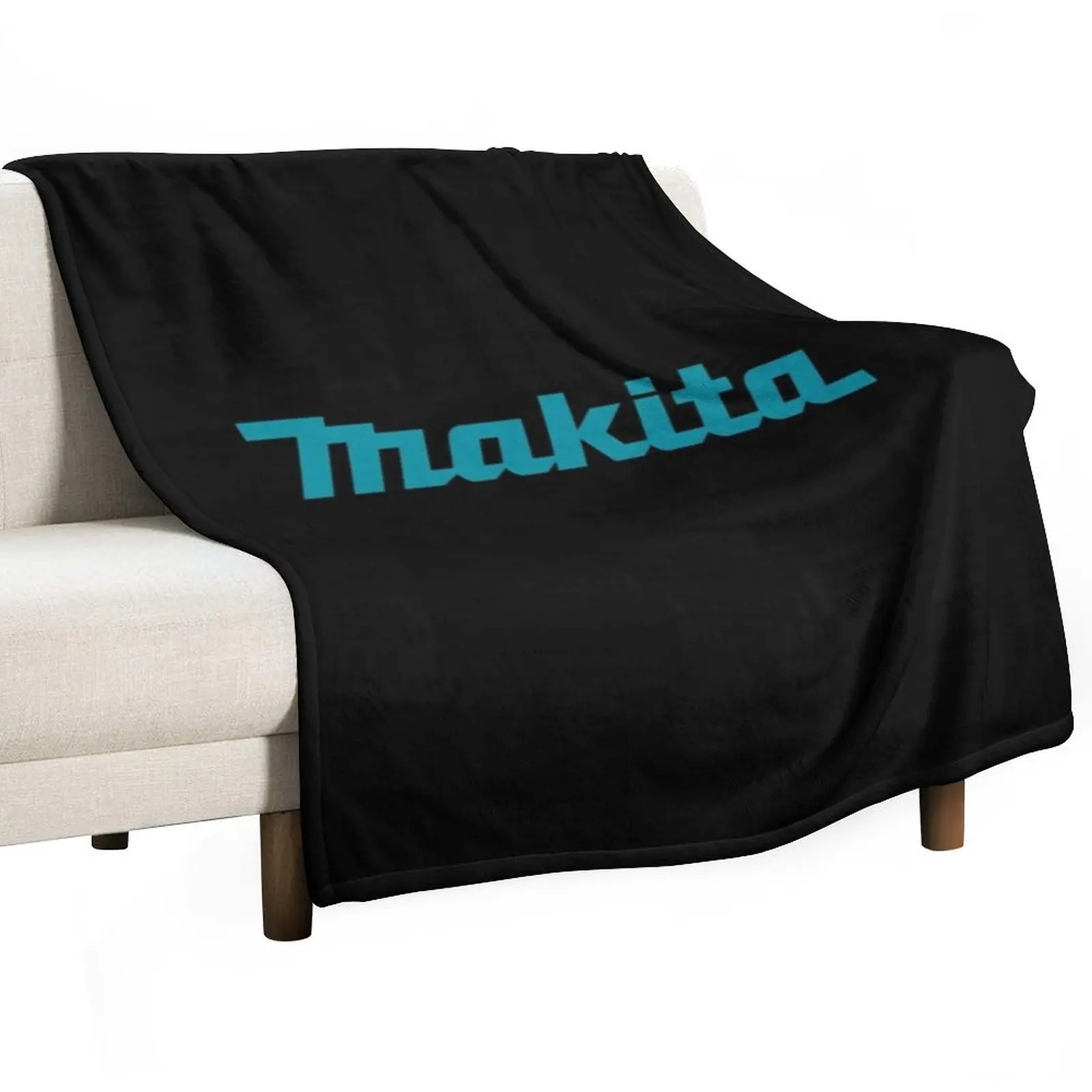 Makita Power Tools Logo 1268 Throw Blanket for winter Plaid on the sofa Summer Weighted Blankets