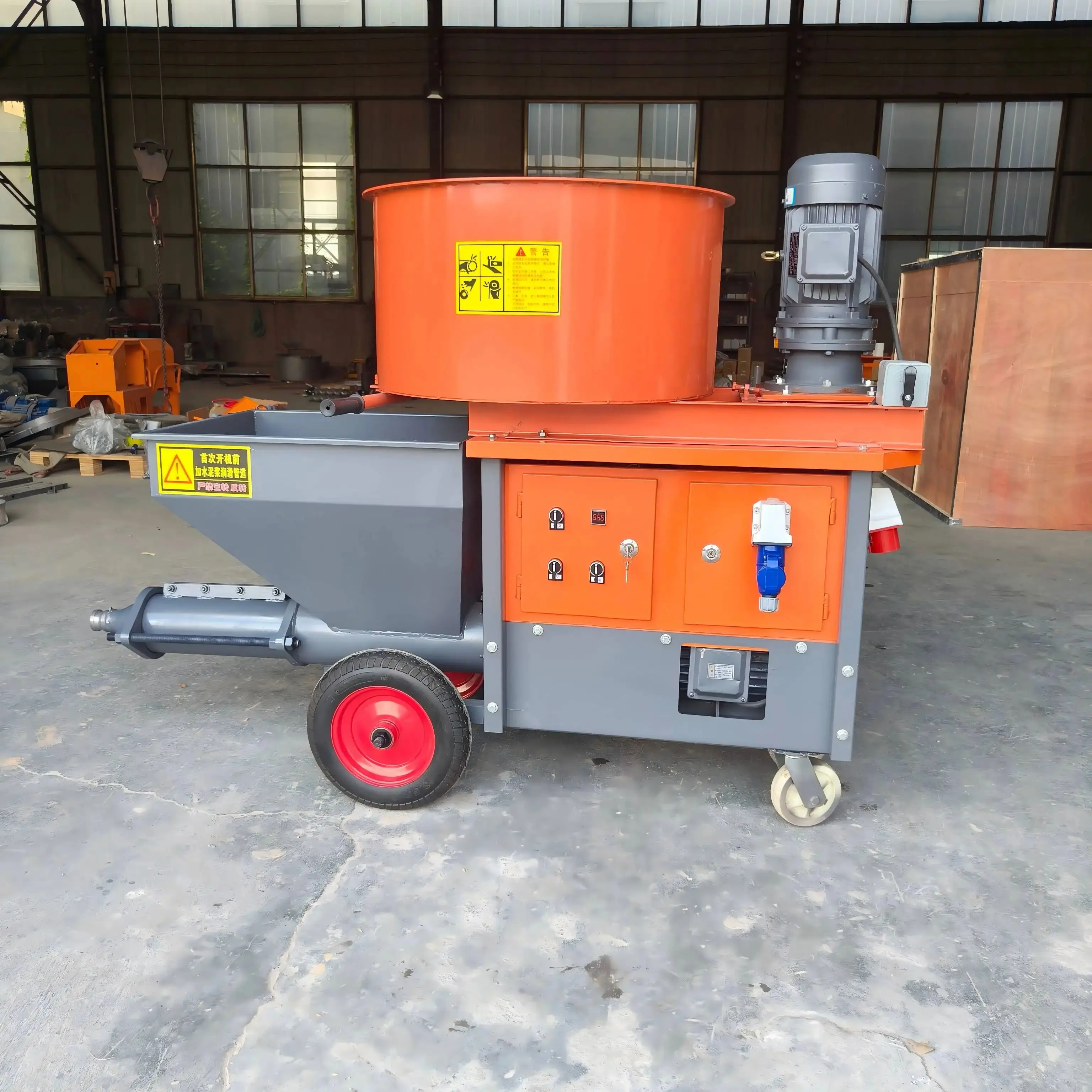 New Automatic  Manufacturers Cement Mortar Spraying Machine Mortar Machine 711