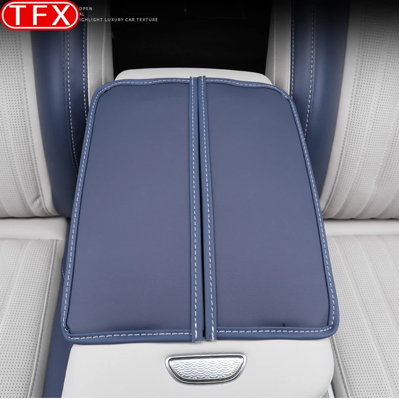 For Chery Arrizo 8 2022-2024 Car Armrest Box Cover Modified Special Seat Center Armrest Leather Cover Storage Box Accessories