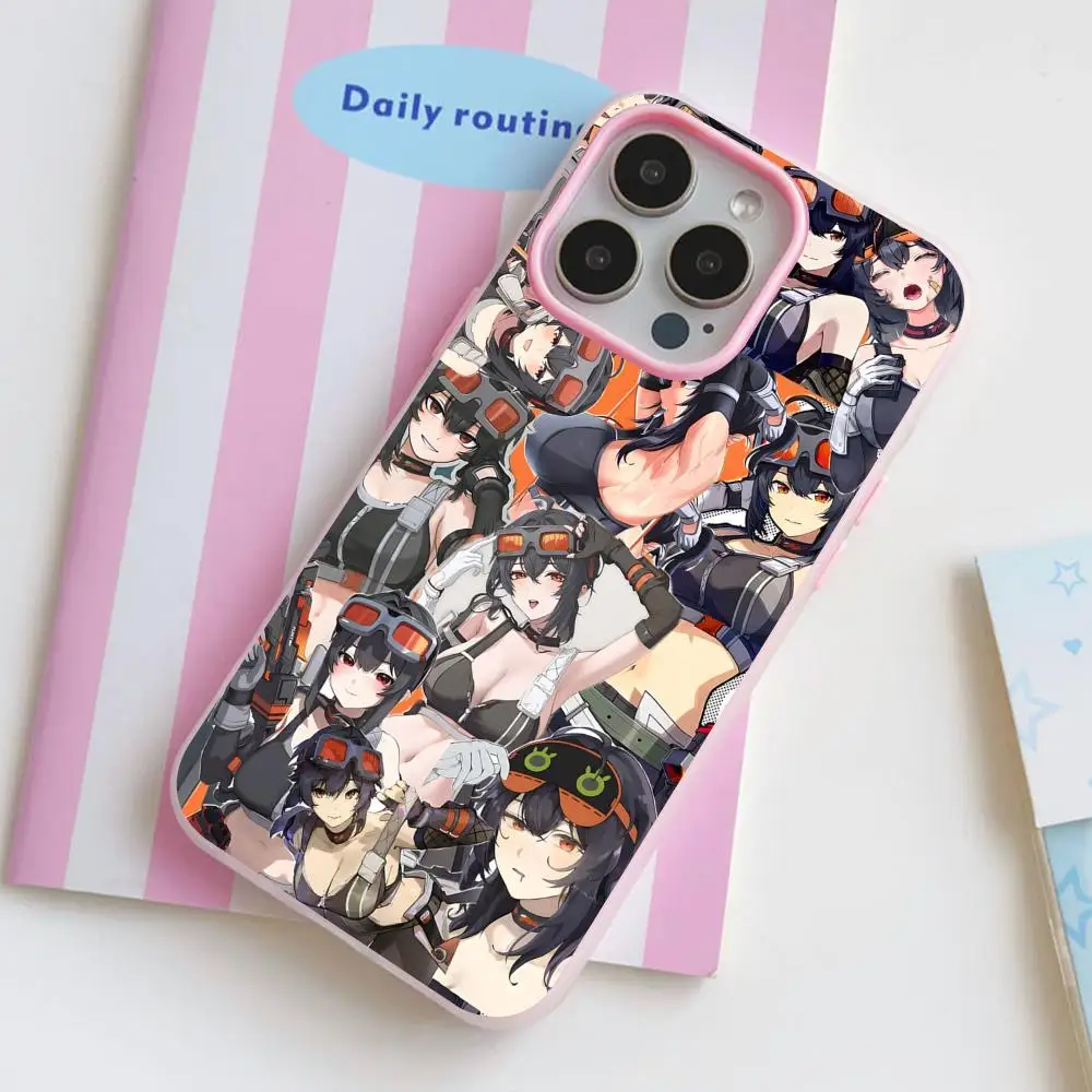 

ZZZ Grace Howard Phone Case for iPhone 17 16 15 14 13 12 11 Air Pro Max Plus Jelly Double layer Pink Cover