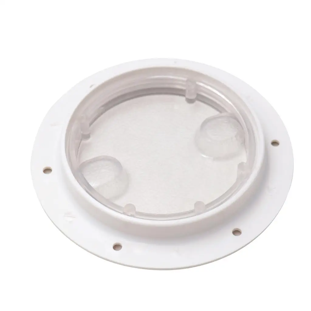 Boating Sailing 6 Inch Marine Inspection Hatch Screw Out Deck Plate ABS Waterproof for Boat Access