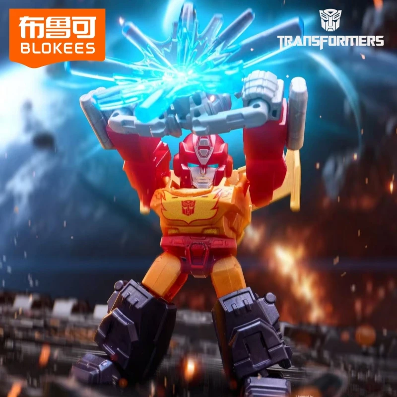 BLOKEES The Transformers Building Block Star Edition 4th Mini Assembled Doll Toy Model Desktop Ornaments Anime Holiday Gifts