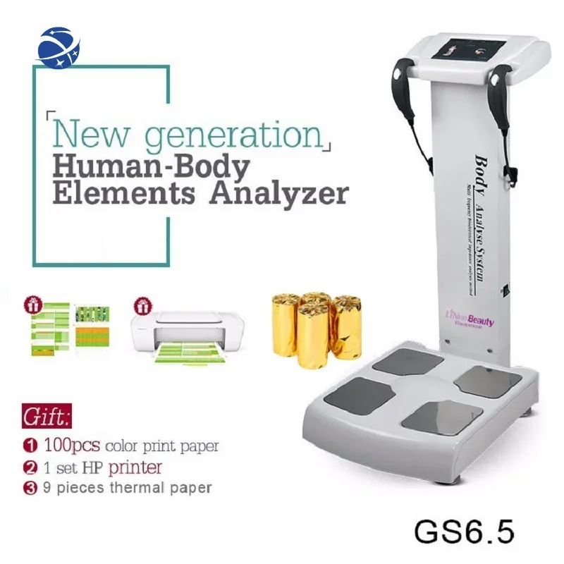 New generation human body elements analyse instrument Body Composition Analyzer Machine Body Scanner Analyzer