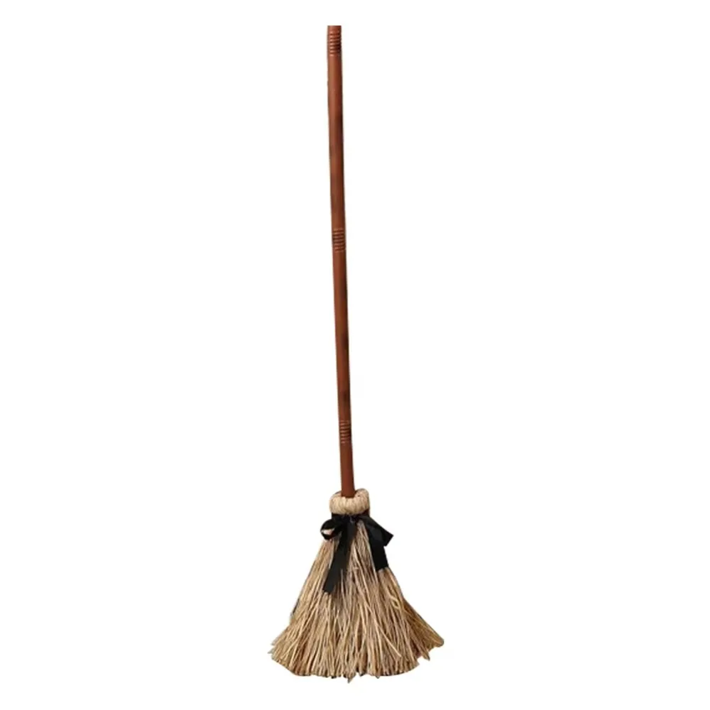Sound Activated Witch Broom Moving Broomstick Electric Rotating Haunted Dancing Broom Spooky Sounds Plastic Witch Broomstick