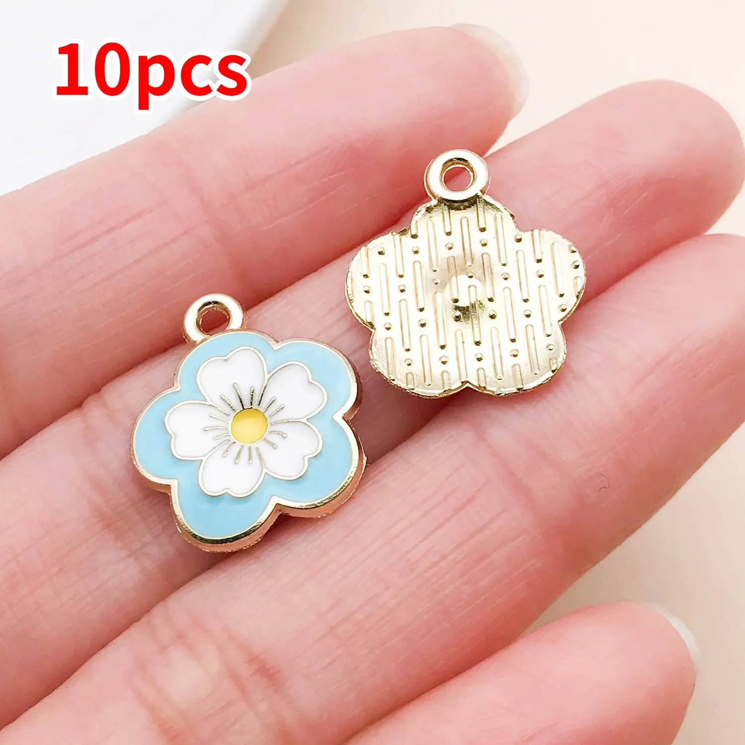 Enamel Charms Alloy Pendants for DIY Jewellery Making Accessories