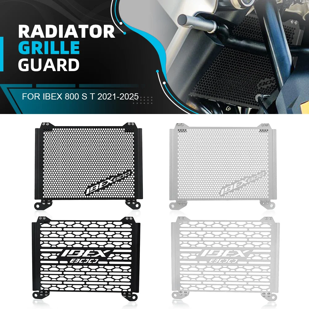 

Motorcycle Accessories FOR CFMOTO IBEX 800 S T 2021-2022-2023-2024-2025 Radiator Grille Guard Protection Cover Cooler 800S 800T