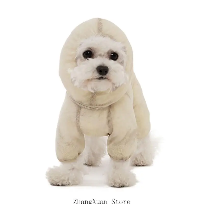 Atmungsaktive Outdoor-Bekleidung für Haustiere, Hundekleidung, Frühlings-Hundemesh für Hunde und Katzen 3XUF – Detail 9