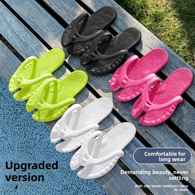 Anti Slip Summer Slippers for Women Men Lightweight Outdoor Beach Sandals Portable Travel Bathroom Slippers Pool Shower Shoes