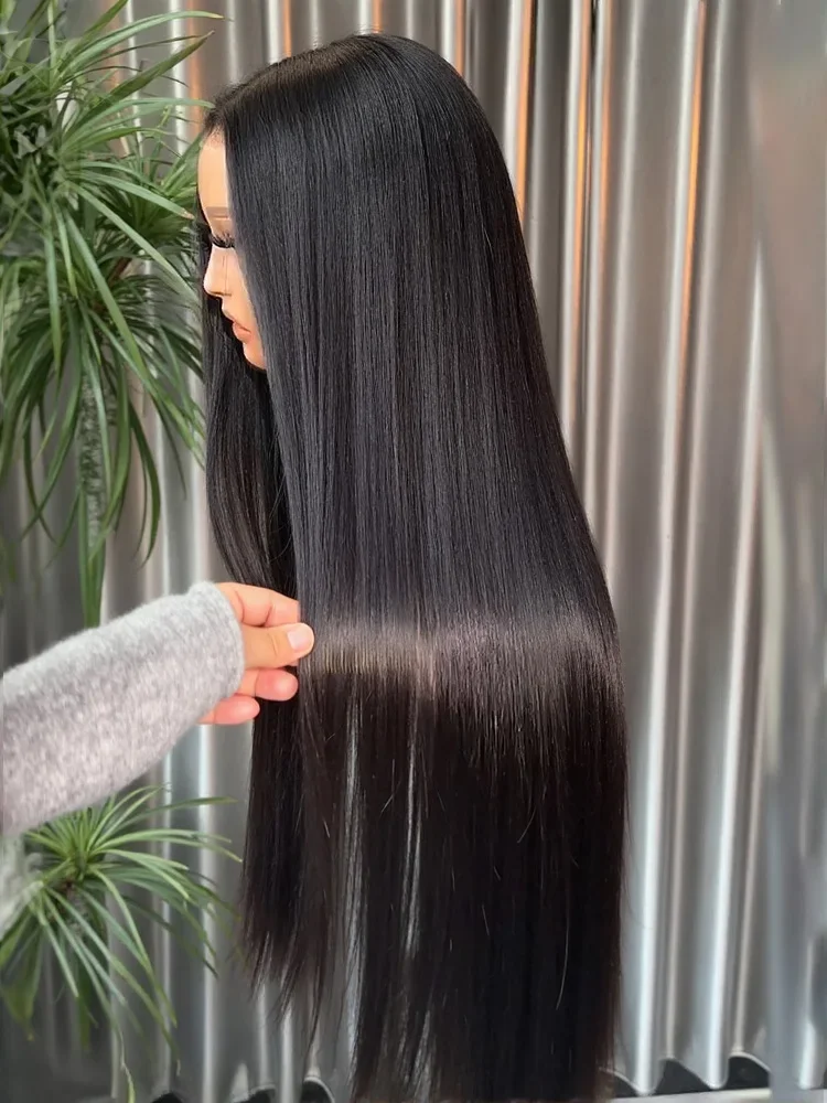 

Straight Lace Front Wig Full Lace Human Hair Wigs For Women Human Hair 34 Inch 13x4 Bone Straight Human Hair Hd Lace Frontal Wig