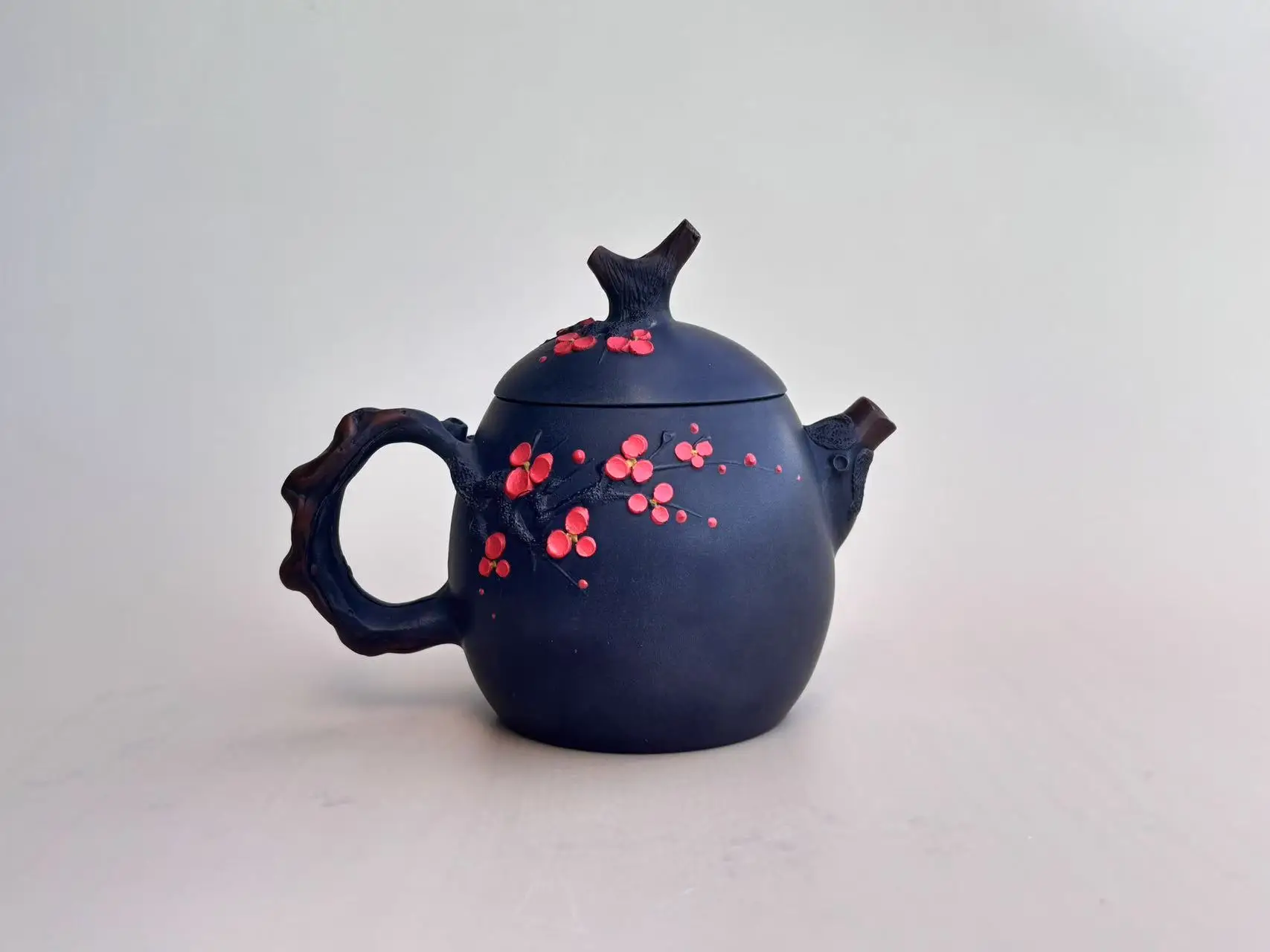 

Jianshui Clay Handmade Longdan Red Plum Flower TeaPot(Not Yixing Zisha) Ceramic Kung Fu Tea Set Drinkware Tea Ceremony