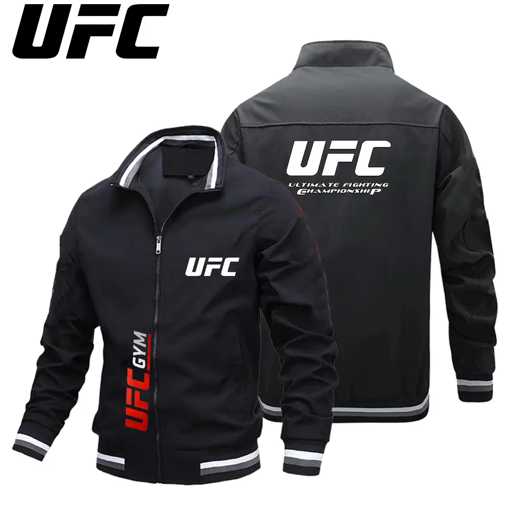 AliExpress UFC New Retro Motorcycle Jacket, Racing Jacket, Windproof Zipper coat outdoor Sports Bicycle jacket, Slim fit Men's Overcoat