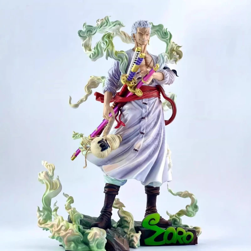 Nika Sanji One Piece GK-Figur 28cm Doppelkopf-Skulptur Anime-Statue Sammlerstück Desktop-Ornament Anime-Fan-Geschenk Anime-Zubehör