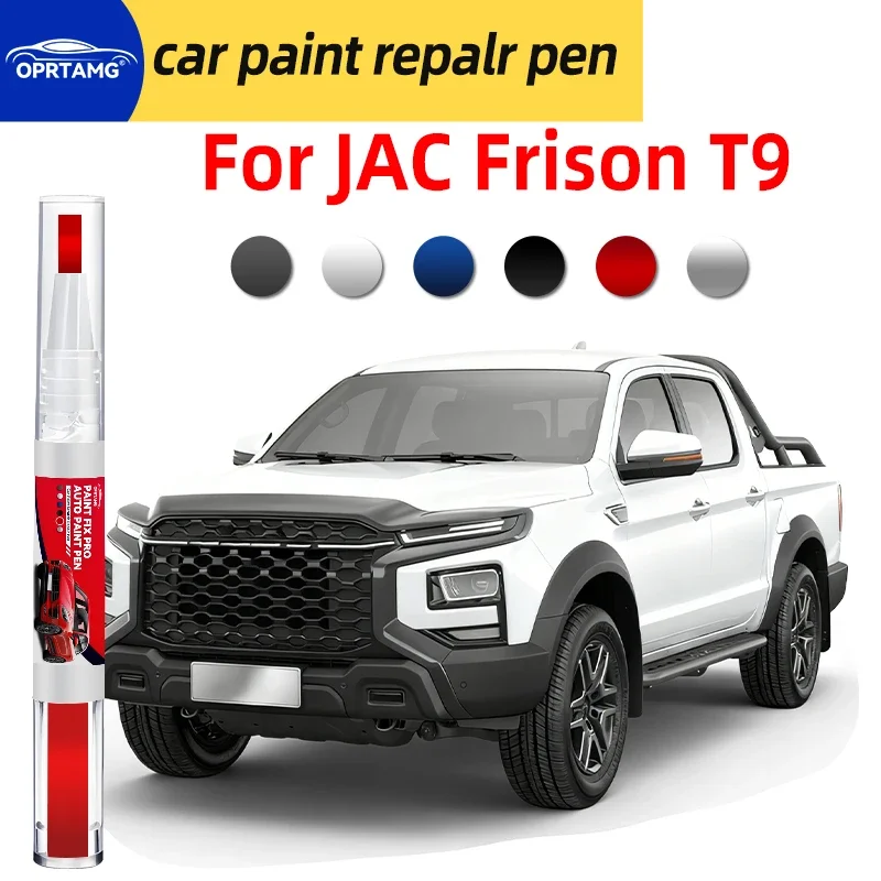Caneta para retoque de pintura de carro, para jac frison t9, reparo de arranhões na pintura, acessórios para reparo de carroceria, ferramentas de pint