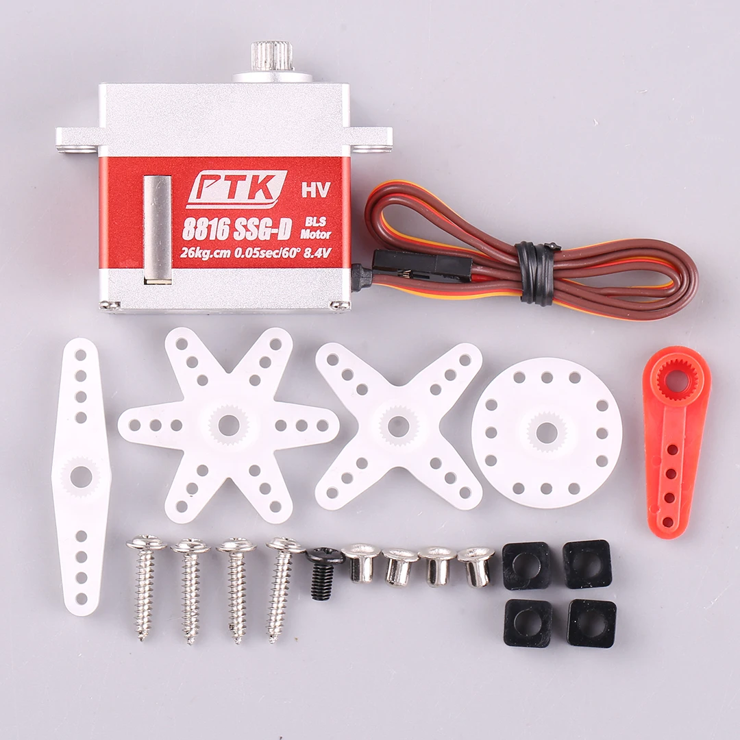 

PTK 8816 SSG-D all metal digital 26KG medium-sized servo turbojet helicopter servo KST 589
