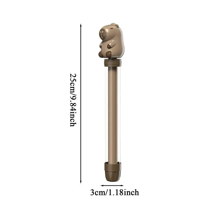 Juguete de pulverización de agua para fuegos artificiales, rociador de agua extraíble con Panda y capibara para parejas, recarga rápida, juegos de playa reutilizables, actividades de verano