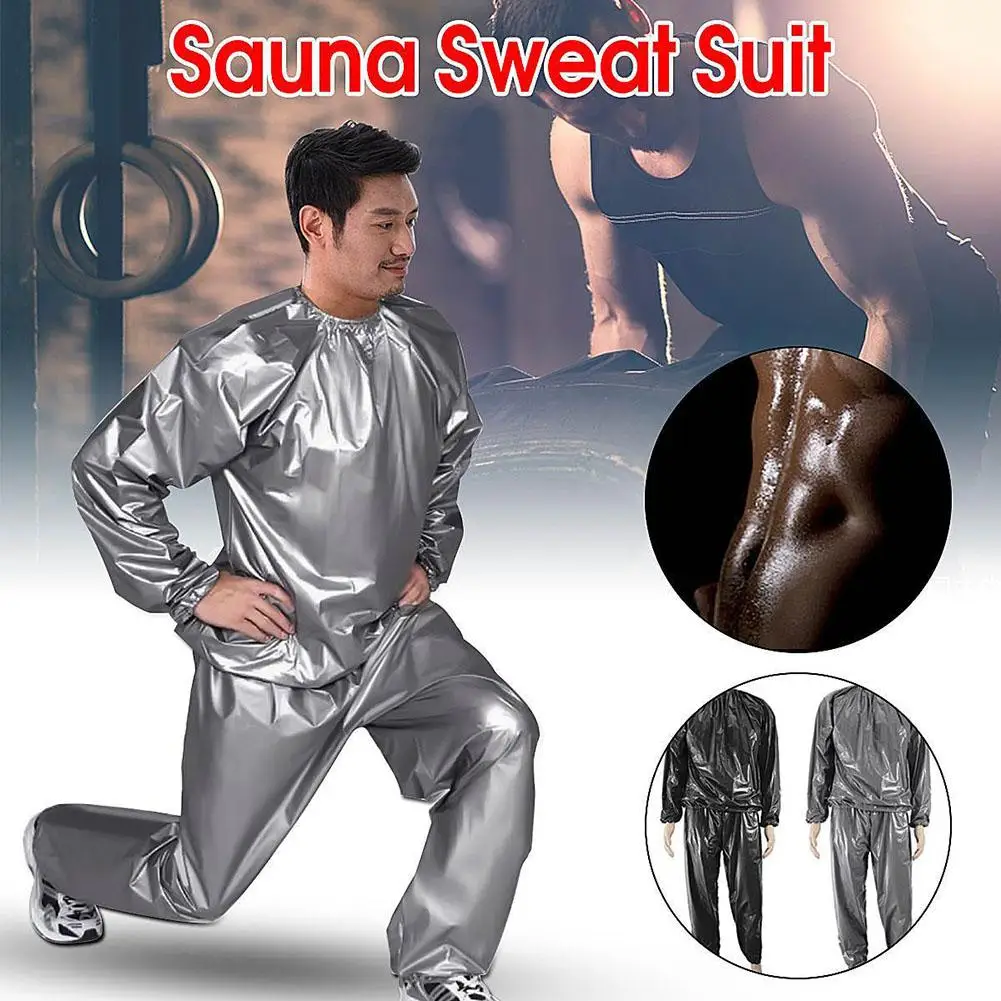 YOUZI Outdoor Sauna Sweat Suit Fashion Solid Color Exercise Gym Suit For Sauna Fitness Gym Weight Loss