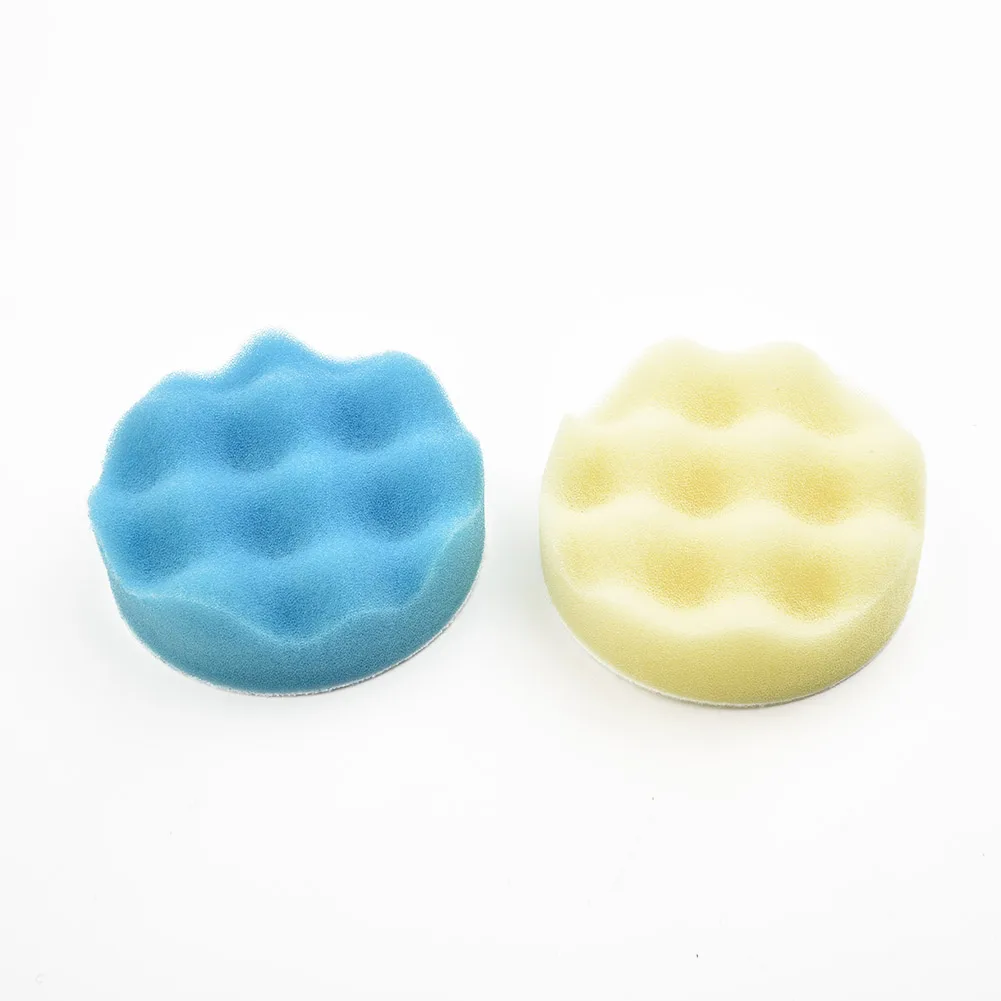 

Полировальные подушечки для крышек, набор дисков для детализации автомобиля, губка, вощение, 3 дюйма, 50 шт., аксессуары, полировка, плоская пена, полезная