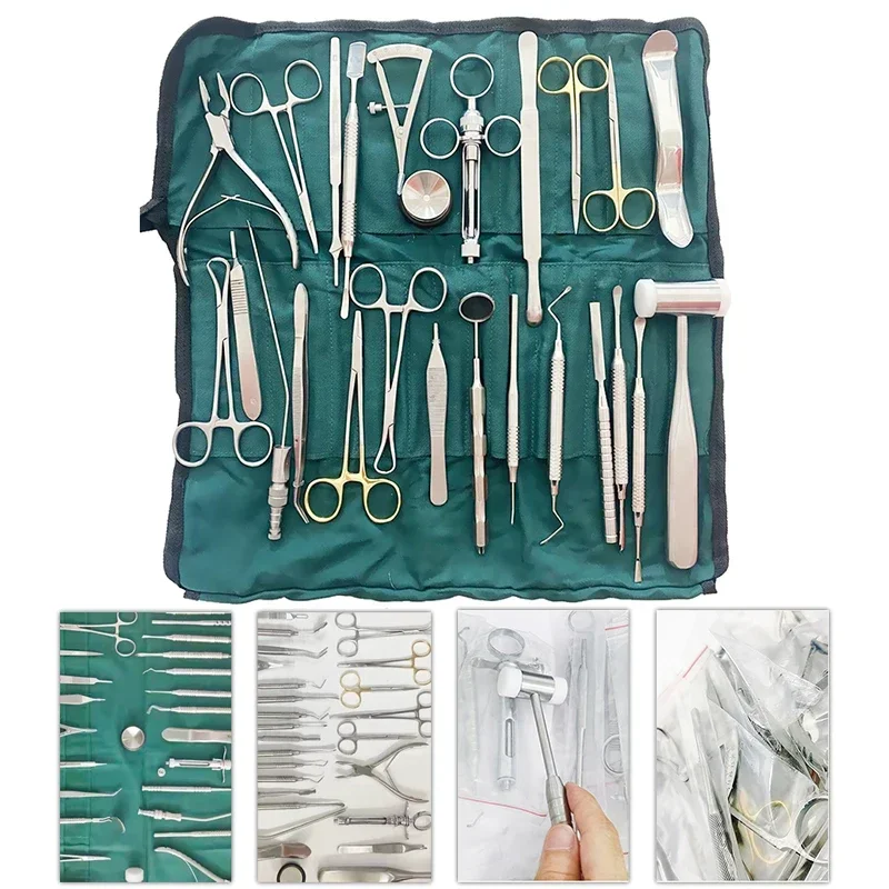 

26 Pcs/set Dental Implant Tools Basic Instrument Set Dental Implant Surgery Kit Dentist Surgical Tool