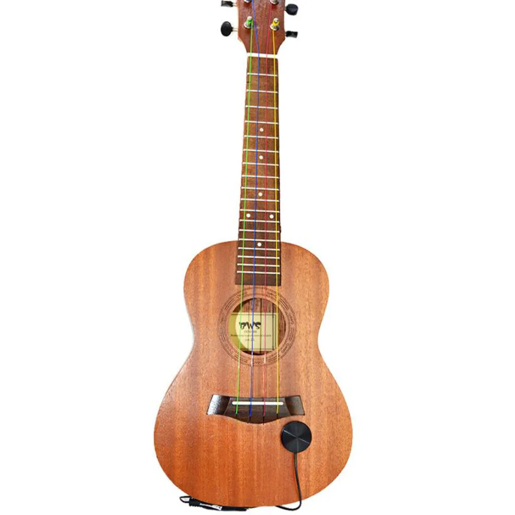 

Acoustic Guitar Pickup Transducer Piezo Contact Microphone For Violin Banjo Ukulele Durable Cable Anti Interference Clear Sound