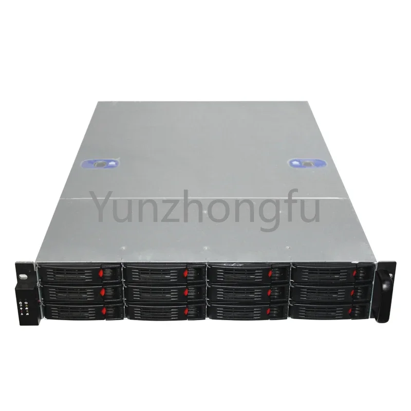 High Performance 2u Rack 12bays Hot Swap Server Case with SATA SAS Backplane for Cloud Server