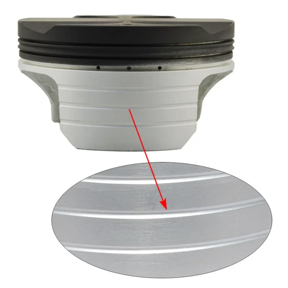 مناسبة لمكابس CBR954 CBR1000، حلقات المكبس 04 07/08 16 سنة، مكبس أخدود الزيت المعدل للدراجة النارية #3