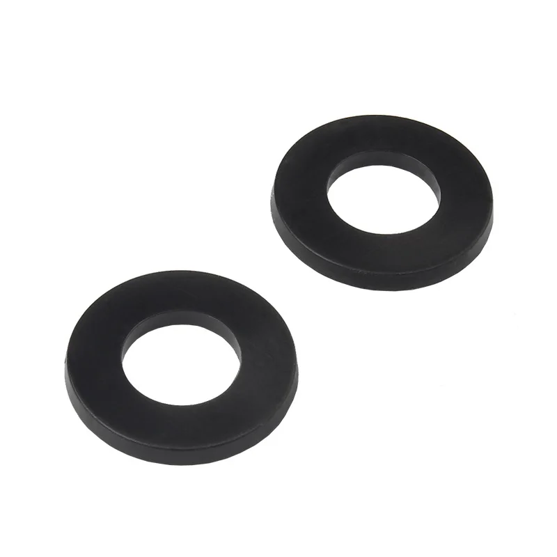 10-200 Pcs Nylon Plain Washer M2 M2.5 M3 M4 M5 M6 M8 M10 M12 M14 M16 M18 M20 Black Plastic Insulation Flat Gasket