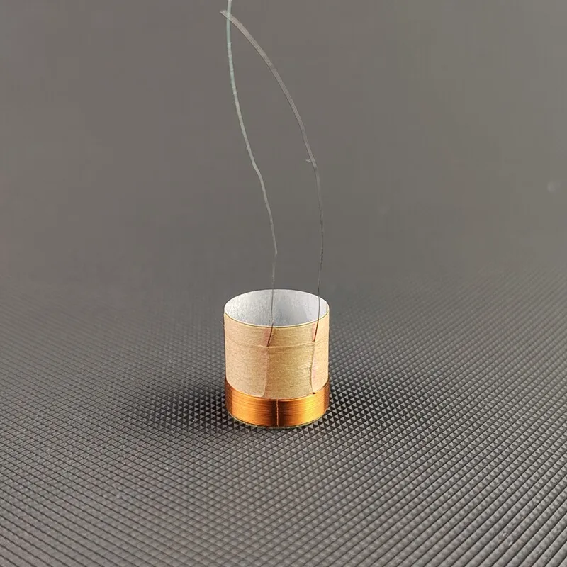 14.3mm / 14.3 cores, high-frequency voice coil made of white aluminum, speaker. Total diameter 15mm, wire height 4mm, 4 ohms.