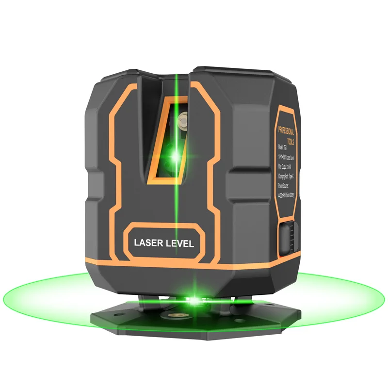 Marking Instrument For Ceramic Tile Laying Interior Finis%Mini High Precision Laser Level 360 Degree 5line Green Light Infrared