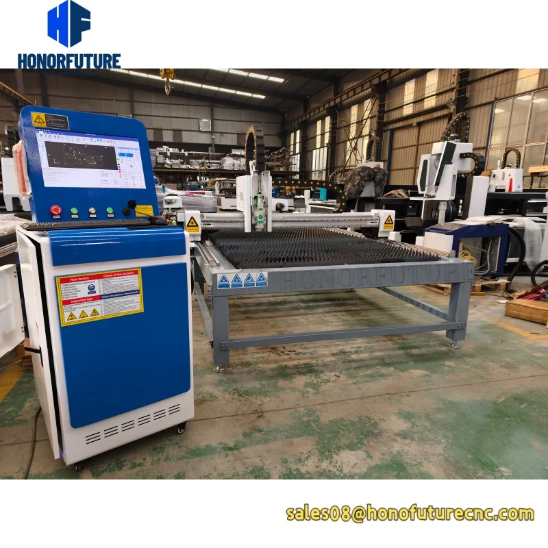 2026 Economy 3015 Fiber Laser Cutting Machine for Metal Sheet Cutting 1500w 1.2kw 1500*3000mm Metal Laser Cutter Raytools Laser