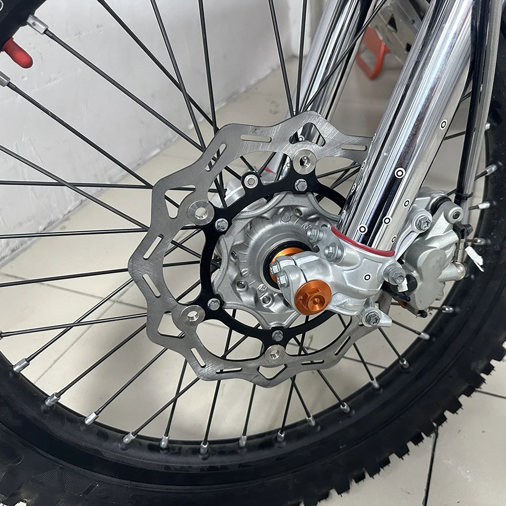 For KTM XC XCF XCW SX SXF EXC 300 EXCF TPI For Husqvarna FE TE FC TC TX FX For GasGas 260MM Front Floating Brake Disc Rotor Set