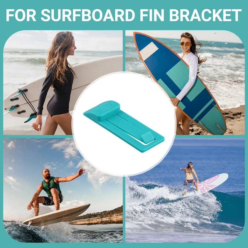 6Pcs High Quality Surfboard Fin Bracket Fin Base Pin Fin Holder Surfboard Accessories Fin Bracket