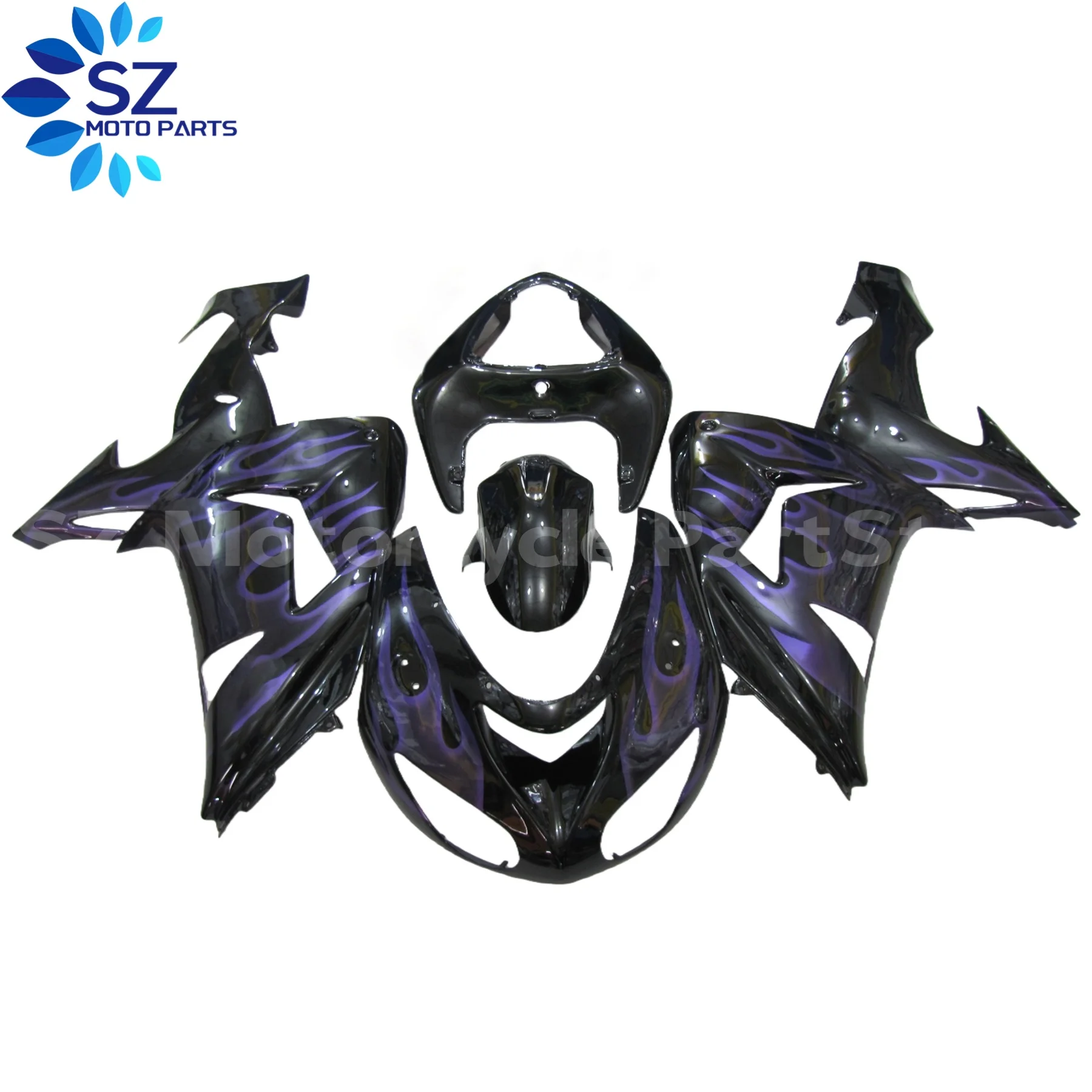 

Новый комплект обтекателей из АБС-пластика для мотоцикла Kawasaki Ninja ZX10R 2006-2007 (06-07) ZX-10R ZX-10