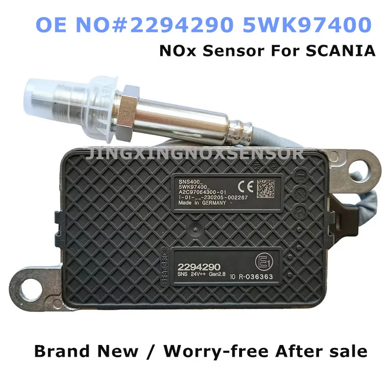 

2294290/2064768/2247380/2296800 5WK9 7400 5WK97400 Nitrogen Oxygen NOx Sensor Original NEW For Scania Engine Truck Euro6