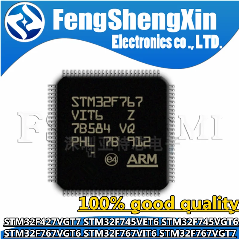 

1pcs STM32F427VGT7 STM32F745VET6 STM32F745VGT6 STM32F767VGT6 STM32F767VIT6 STM32F767VGT7 QFP MCU Chips