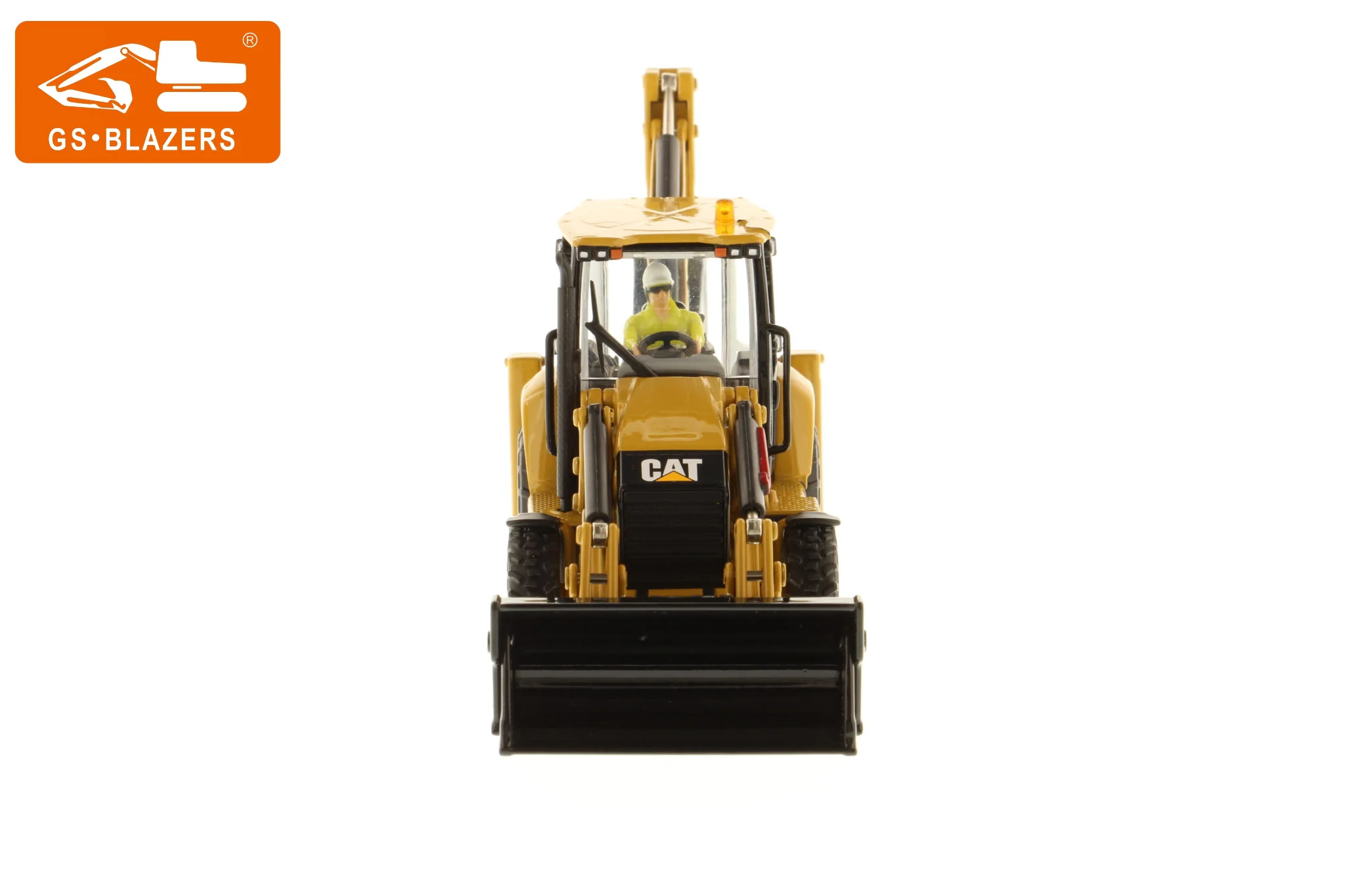 Backhoe Loader 1:50 for Cat 432F2 Backhoe Loader Metal Excavator Toys for kids