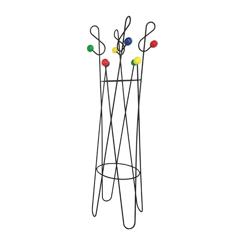 Medieval floor coat rack designer model house villa living room bedroom high-end