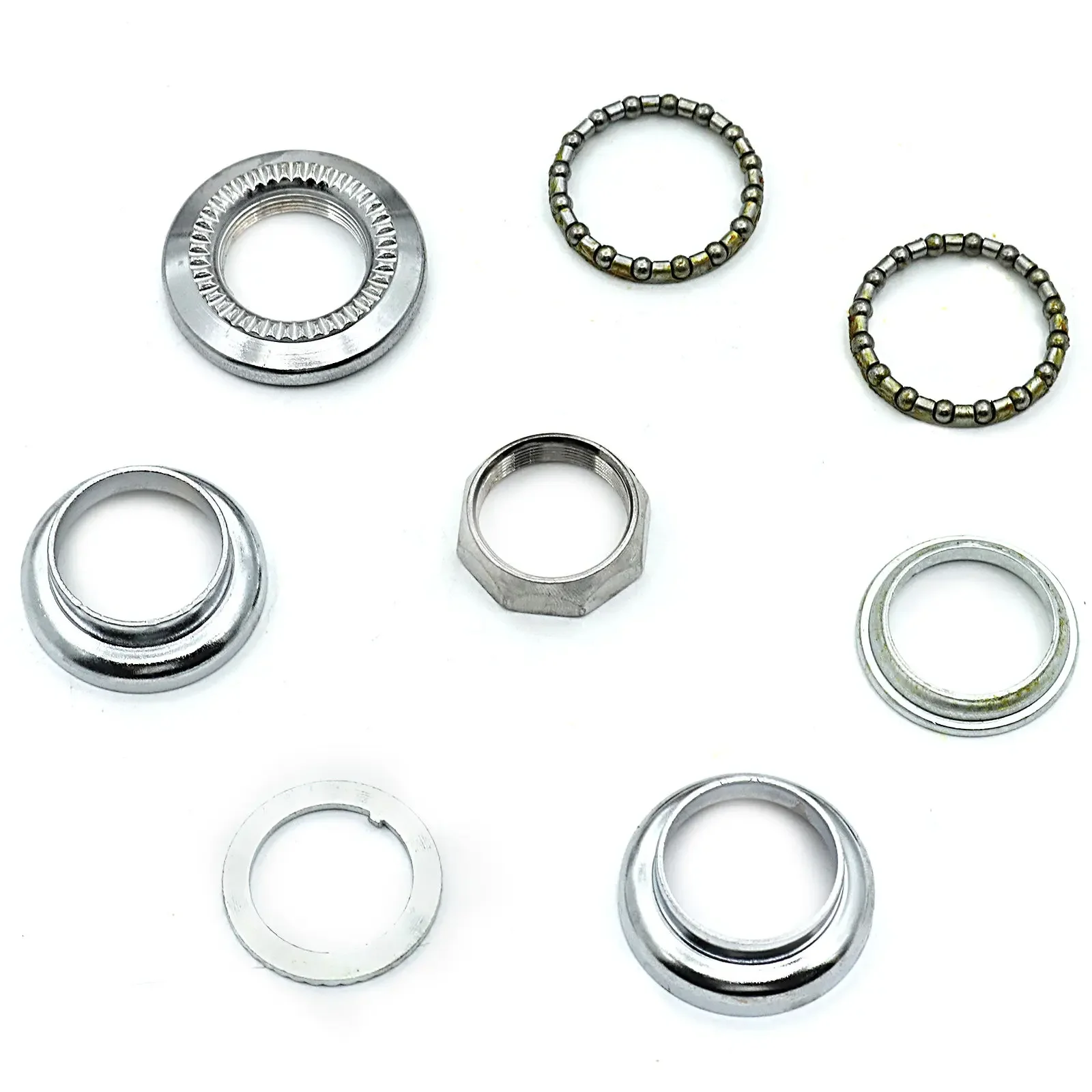 

Electric Scooter 7-piece Bowl 26 3-wheel Front Fork Steel Bowl 28 Small Dolphin Steel Bowl Front Axle Front Fork Bearing
