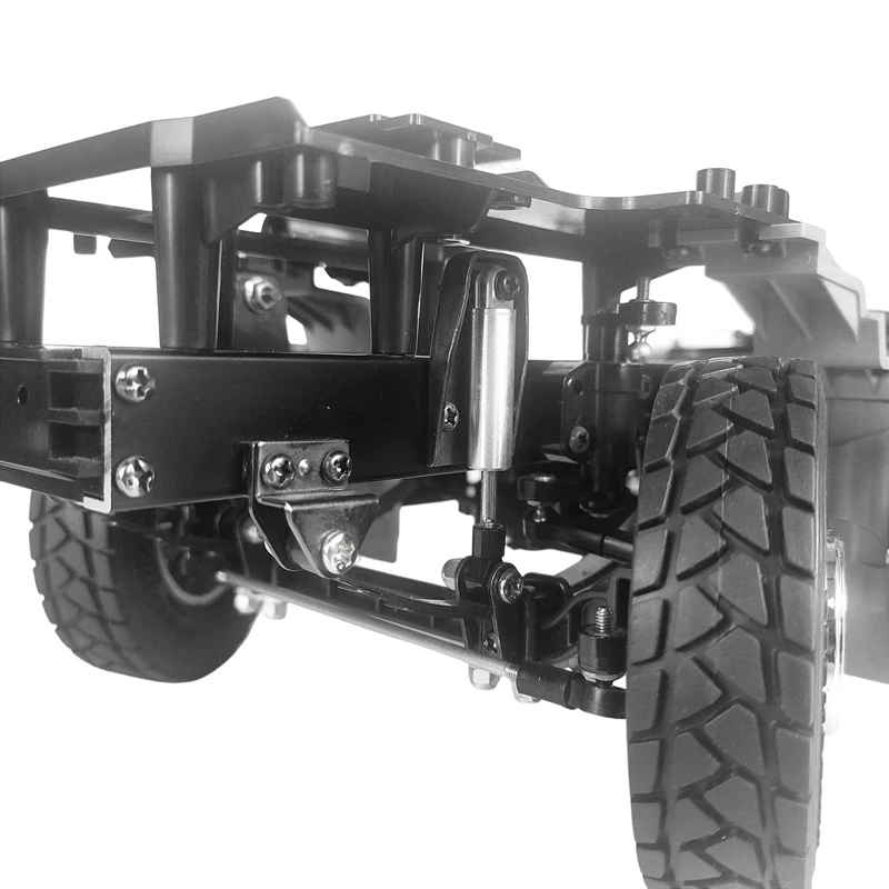 Metall Suspension Stoßdämpfer Für Tamiya 1/14 RC Auto Anhänger Lkw Upgrade Teile Zubehör