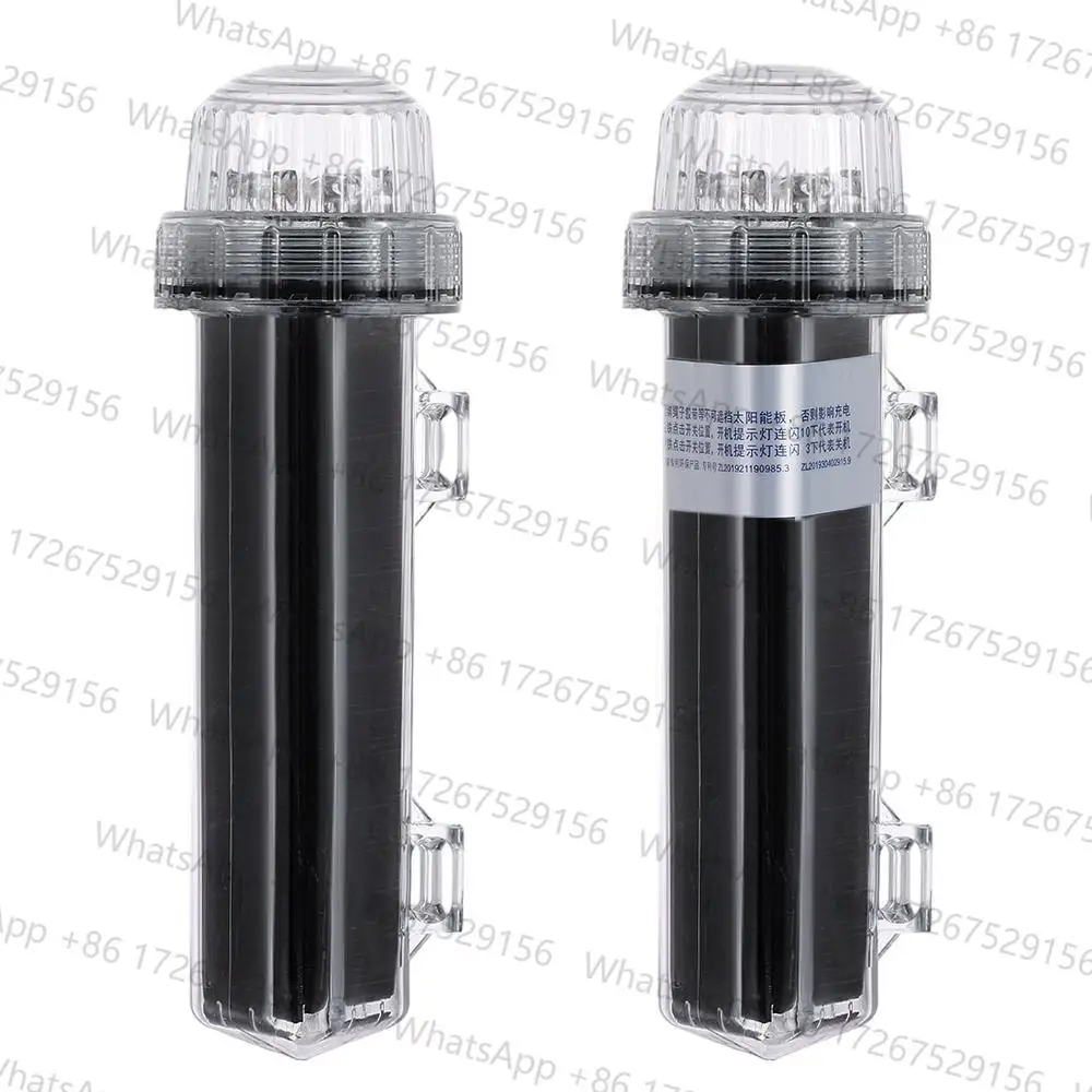Solar Lamps Waterproof Solar Net Mark Light Solar Dual Mode Anchor Light Net Flash Warning Light Outdoor