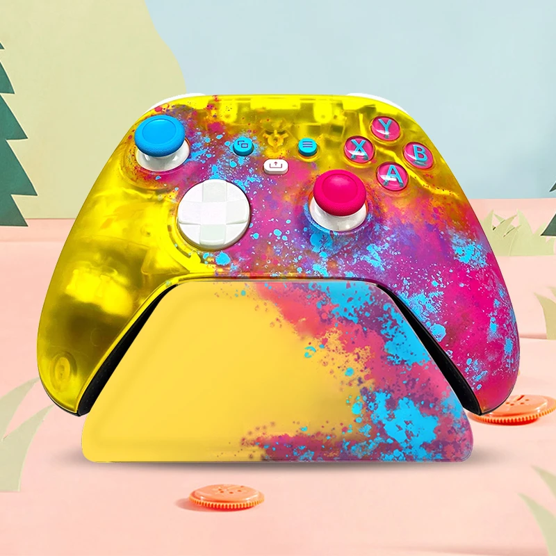 غمبد جبل حامل مكتبي قوس أذرع التحكم في ألعاب الفيديو حامل قفص الاتهام ل Xbox سلسلة S X واحد/واحد سليم/واحد X دعم 20th الذكرى