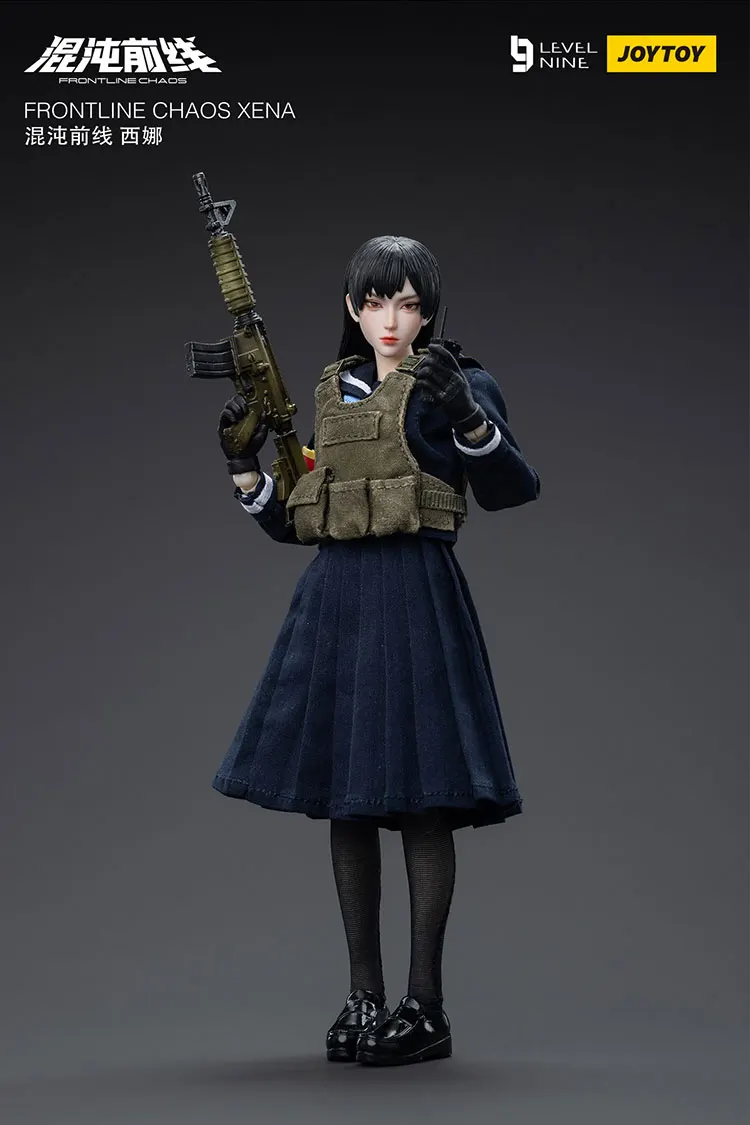 

JOYTOY LEVEL NINE FRONTLINE CHAOS XENA Action Figures Original Model Doll Original Decoration Collection Gift
