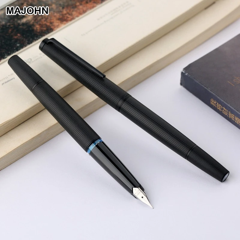 majohn-b32-series-fountain-pen-mini-classic-short-steel-f-nib-portable-pocket-pen-stationery-pk-jinhao-59-school-office-supplies