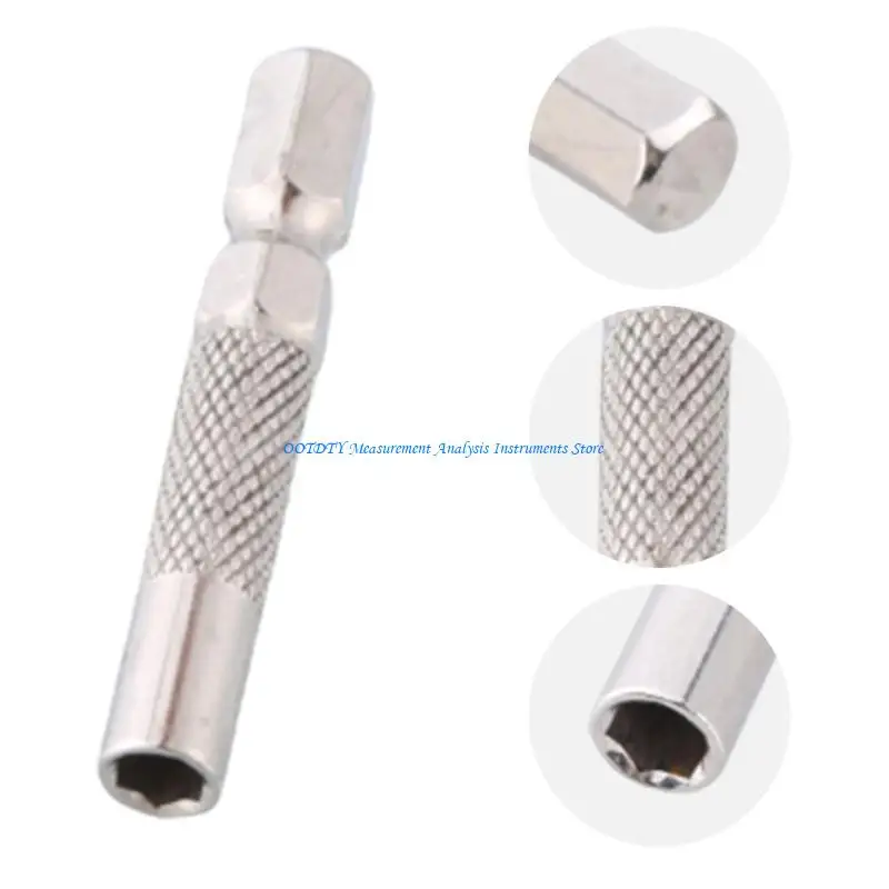 367D Electric Screwdriver 6.35mm 1/4" Insert Bit Adapter To Systems 4mm Shank