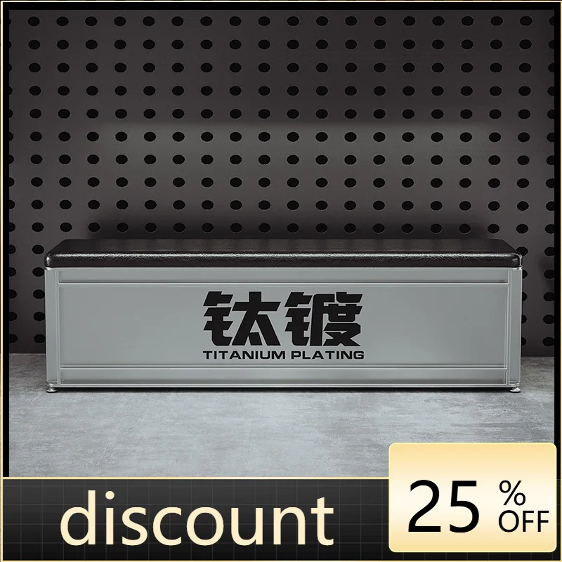 LTT creative clothing store sofa stool simple rectangular sitting storage strip shoe changing stool