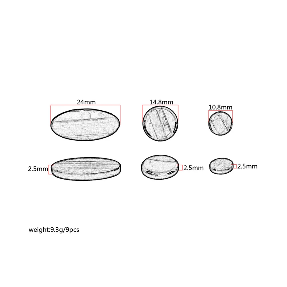 

9Pcs Saxophone Shell Key Button Set White Suitable Alto Tenor Soprano Sax Professional Accessories Bright Color Lightweight