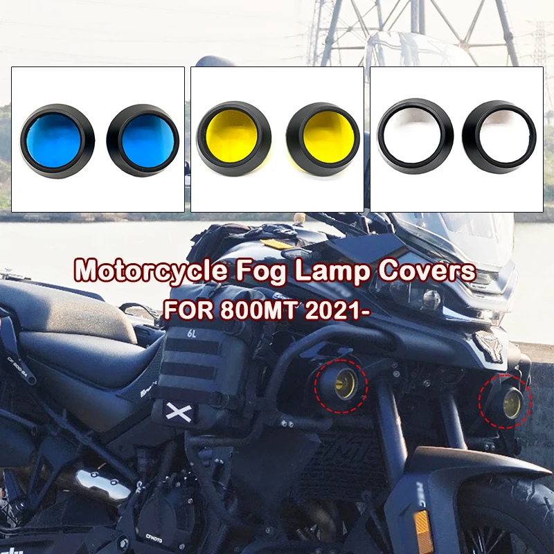

For CFMOTO CF MOTO 800MT 800 MT MT800 2021-2024 Motorcycle Accessories Fog Light Protector Foglight Guards Foglamp Lamp Covers