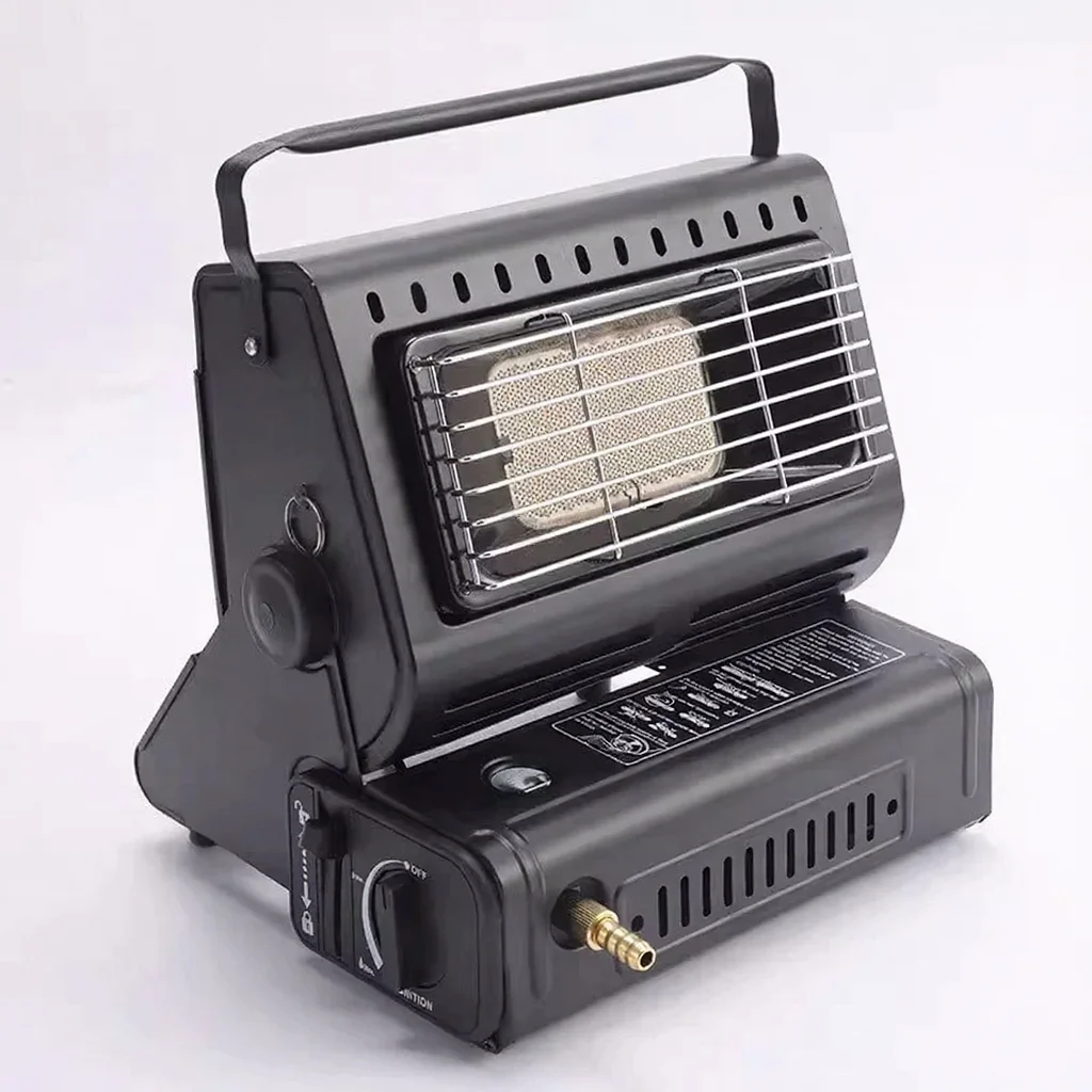 

Outdoor heating machine Portable camping heating stove Camping tent gas tank Baking stove gas artifact