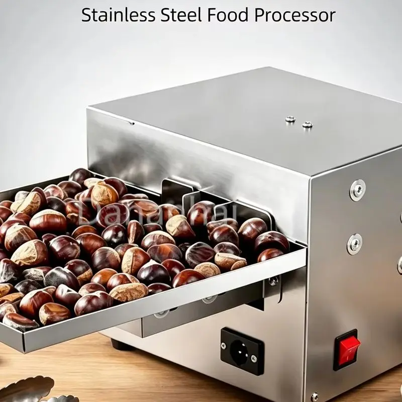 Nut Shell Scoring Machine Chestnut Cutter For Commercial Roasted Chestnut Shop Chestnut Slitting Work