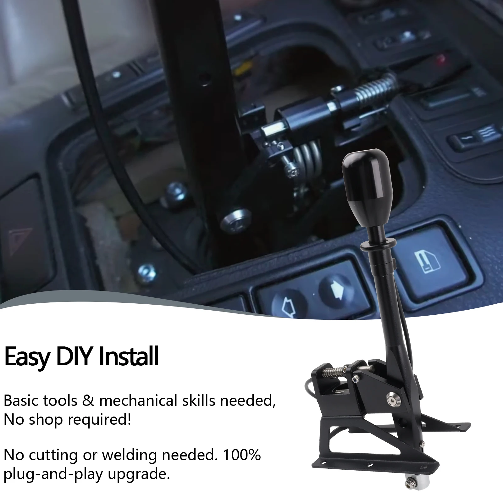 Precision-Machined Premium Short Throw Shifter | Direct  for Audi B4/B5/B6/B7 | Enhanced Shift Response