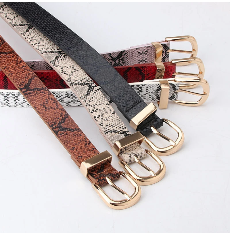 

2024 New Hot Serpentine Belt Accessories Fashion Simple Casual INS Style Personalized Pin Buckle Decorative Waistband